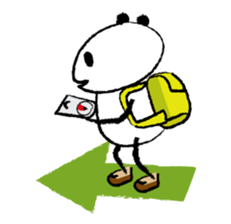 Papanda's Hiking sticker #4348161