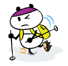 Papanda's Hiking sticker #4348166