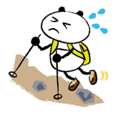 Papanda's Hiking sticker #4348168