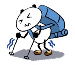 Papanda's Hiking sticker #4348171