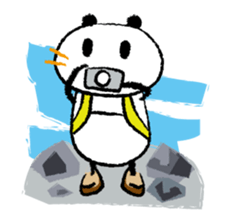 Papanda's Hiking sticker #4348174