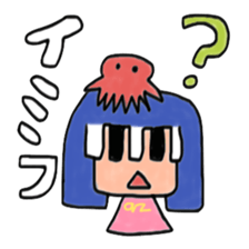 A girl living on the Japanese internet sticker #4348192