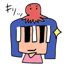 A girl living on the Japanese internet sticker #4348213