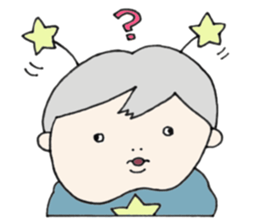 Cheek boy and friends sticker #4348418