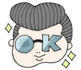 Cheek boy and friends sticker #4348444
