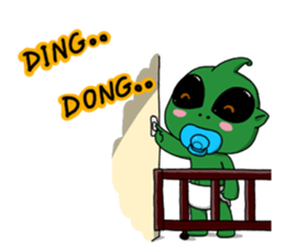 Little Gray (Eng.) sticker #4348696