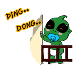 Little Gray (Eng.) sticker #4348696