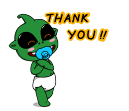 Little Gray (Eng.) sticker #4348701