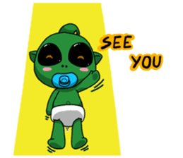 Little Gray (Eng.) sticker #4348703