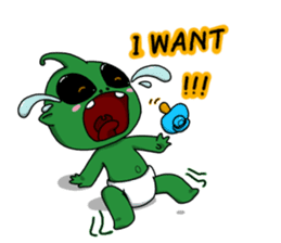 Little Gray (Eng.) sticker #4348714