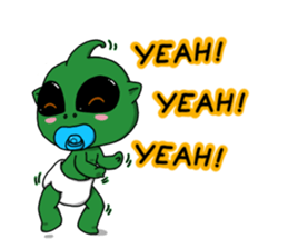 Little Gray (Eng.) sticker #4348716