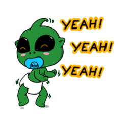 Little Gray (Eng.) sticker #4348716