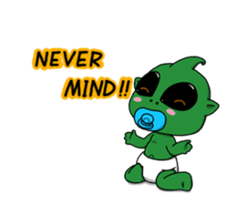 Little Gray (Eng.) sticker #4348717