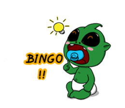 Little Gray (Eng.) sticker #4348720