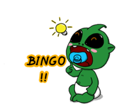 Little Gray (Eng.) sticker #4348720