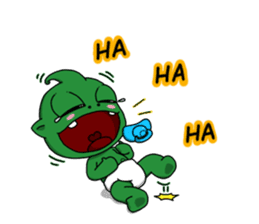 Little Gray (Eng.) sticker #4348725