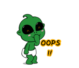 Little Gray (Eng.) sticker #4348728