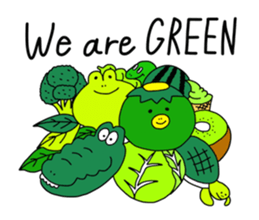 We are GREEN sticker #4348815