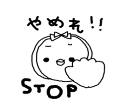 Headband Chick sticker #4350019