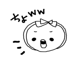 Headband Chick sticker #4350027