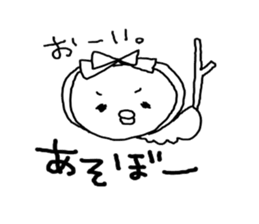 Headband Chick sticker #4350034