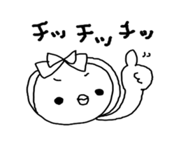 Headband Chick sticker #4350036