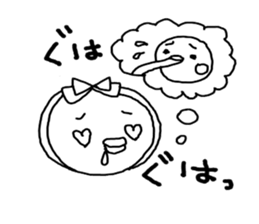 Headband Chick sticker #4350037