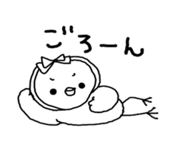 Headband Chick sticker #4350042