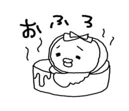 Headband Chick sticker #4350043