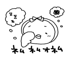 Headband Chick sticker #4350054