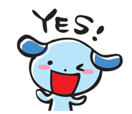 English animals sticker #4350077