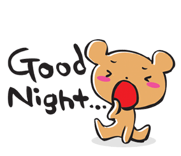 English animals sticker #4350087