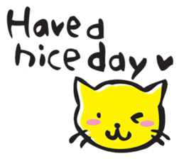 English animals sticker #4350088