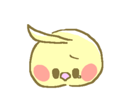 Cockateel friends sticker #4350179