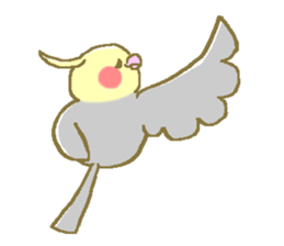 Cockateel friends sticker #4350181