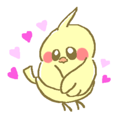 Cockateel friends sticker #4350182