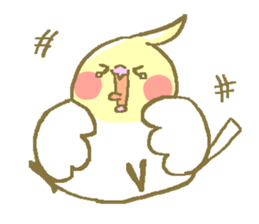 Cockateel friends sticker #4350183