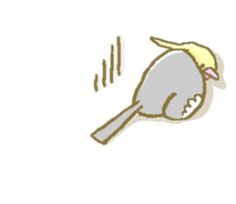 Cockateel friends sticker #4350191