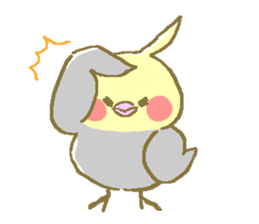 Cockateel friends sticker #4350193