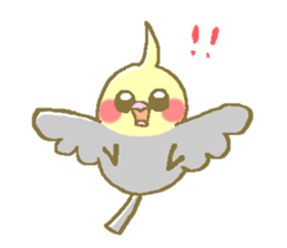 Cockateel friends sticker #4350195