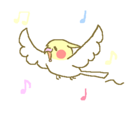 Cockateel friends sticker #4350203