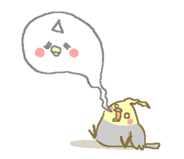 Cockateel friends sticker #4350206