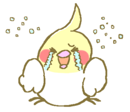 Cockateel friends sticker #4350212