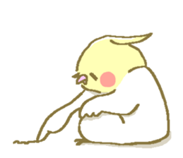 Cockateel friends sticker #4350215