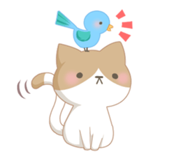 [Healing]Cats and birds. sticker #4350258