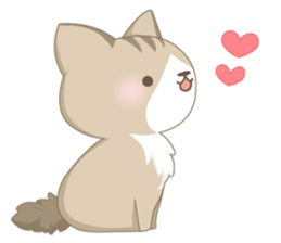 [Healing]Cats and birds. sticker #4350288