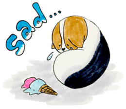 The Daily Corgi!! sticker #4350352