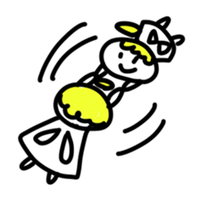 A reluctance, angel sticker #4350652