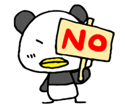 Bird Panda sticker #4350799