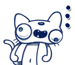 Endorphin Cat sticker #4350882